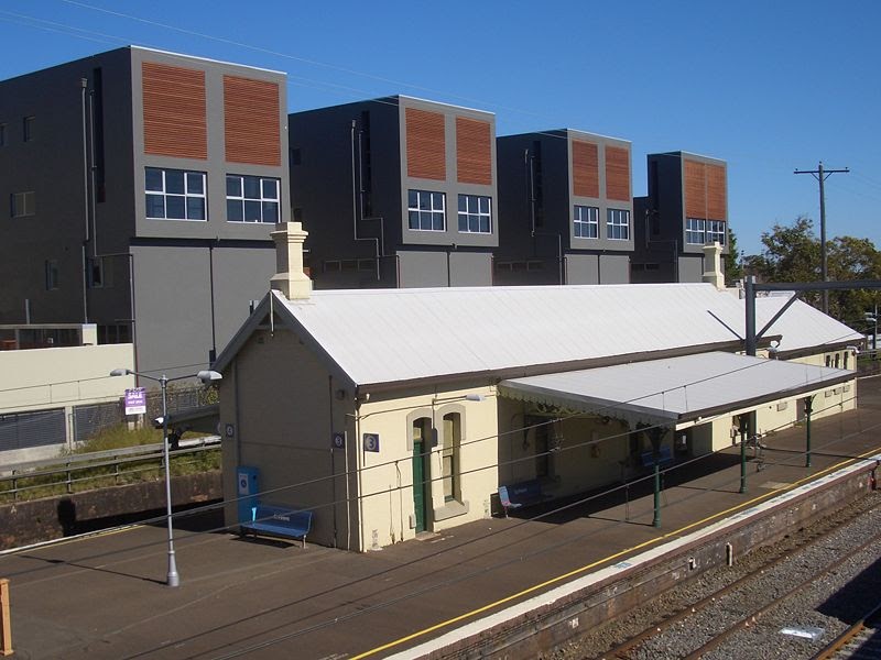 Sydney City and Suburbs St Peters, railway station